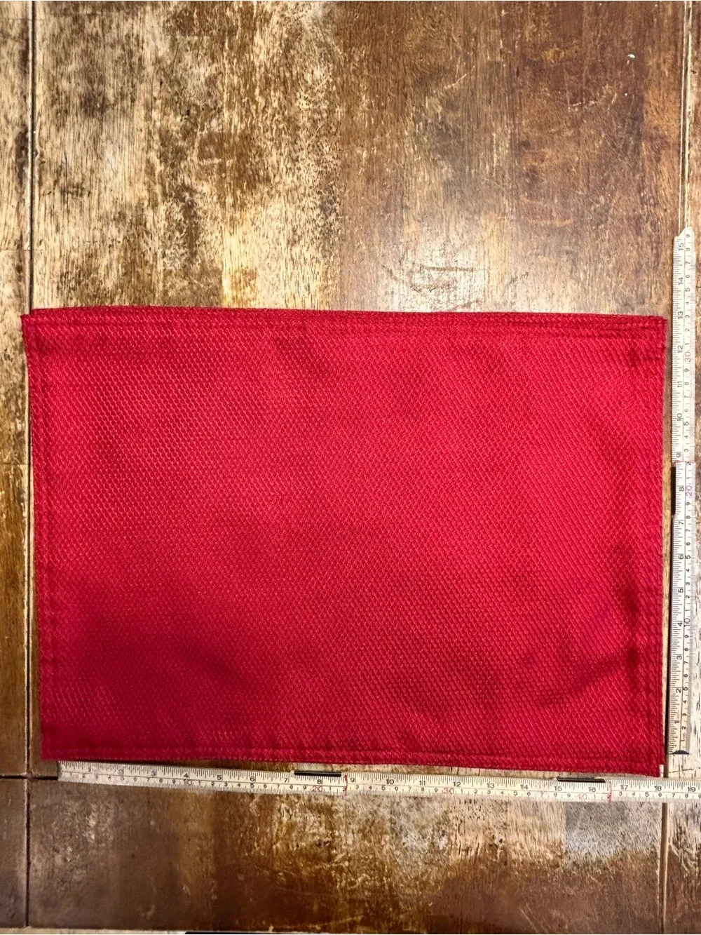 Set of 6 Red Place Mats